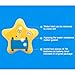 ABIsedrin Baby Bath Toys,Starfish Bath Toys for Toddlers Boys Girls,Electronic Float Rotate Spray Water Toys for Pools and Bathtubs (Blue)