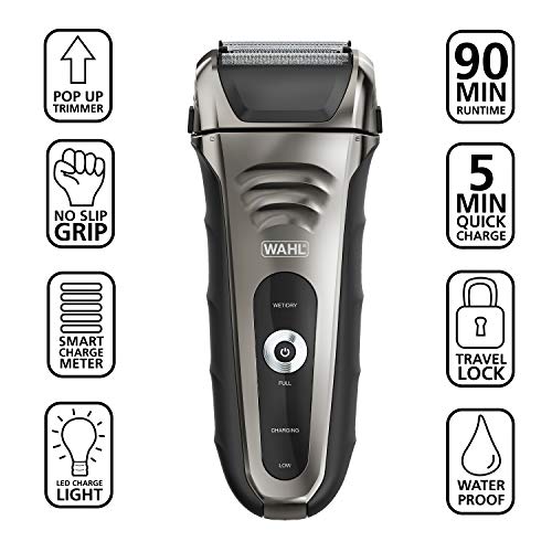 Wahl Smart Shave Rechargeable lithium ion wet / dry water proof foil
