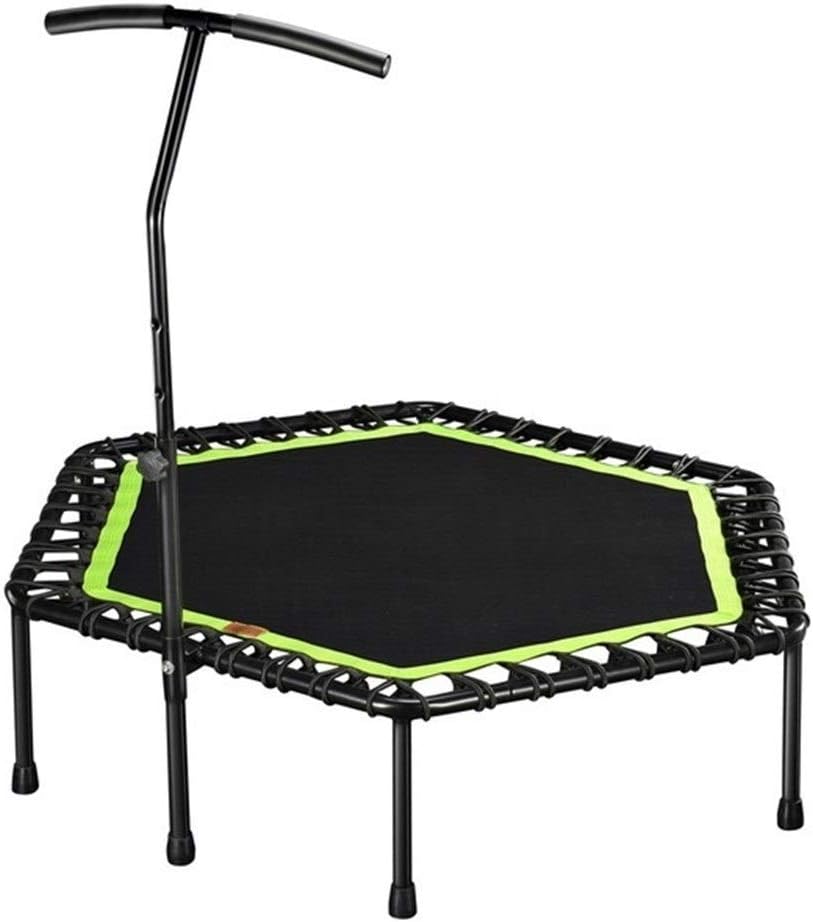 Yuiop Fitness Trampoline, 48 Inch Hexagonal Muted Fitness