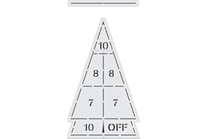 STENCIL EASE Shuffleboard Court Stencil | School Playground, Park, Homeowners | Paint Stencils for Playground and Pavement, Turf