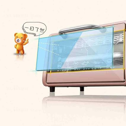 WXF 10L Pequeño Horno Eléctrico, Control De Temperatura 800W Rosa ...