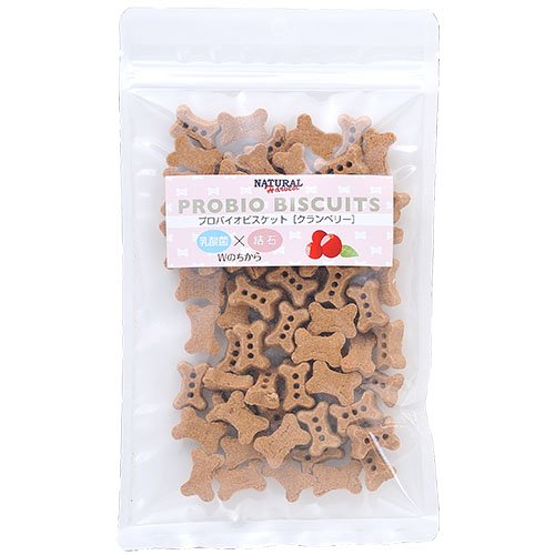 ナチュラルハーベストプロバイオビスケットクランベリー80g商品画像
