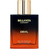 BELLAVITA Luxury DEVIL Unisex Perfume for Women and Men | Long Lasting Perfume for Men and Women | Cotton Candy, Musk and Cedar | Spicy French Fragrance Unisex Parfum