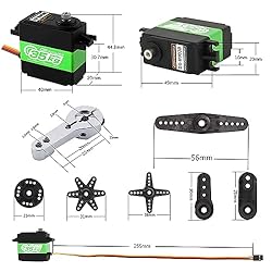 DSPOWER 35KG RC Servo High Voltage 8.4V, High