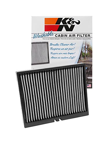 K&N VF2026 Washable & Reusable Cabin Air Filter Cleans and Freshens Incoming Air for your Kia, Hyundai