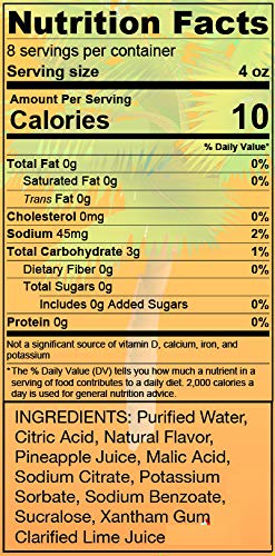 Baja Bob's Mai Tai Mix - 32oz - Cocktail Mixer - No Sugar Added