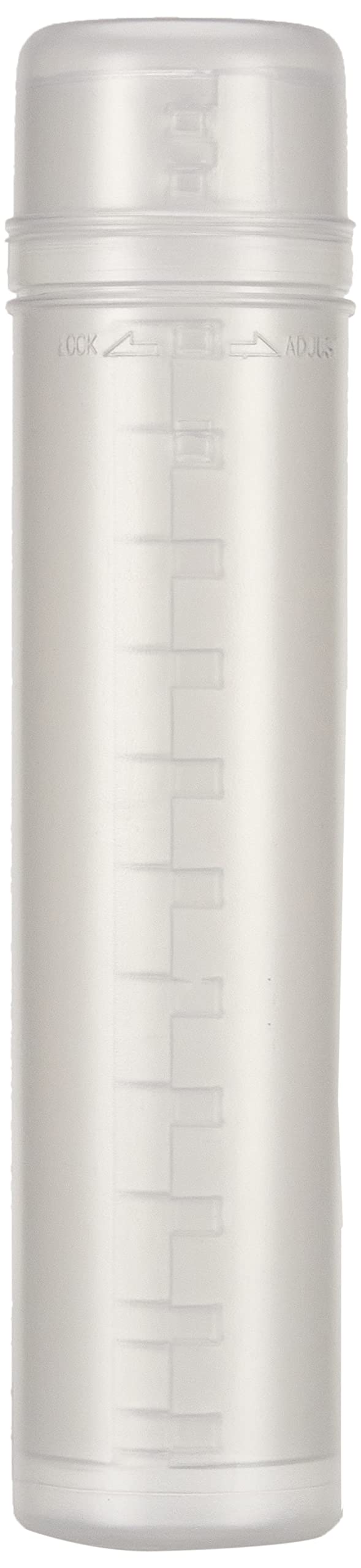 Daler-Rowney Extendable Artist Brush Tube, Transparent Clear Plastic Storage Carrier, Travel Case, For Professional Artists & Students