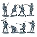 Revolutionary War Colonial Minutemen Plastic Toy Soldiers