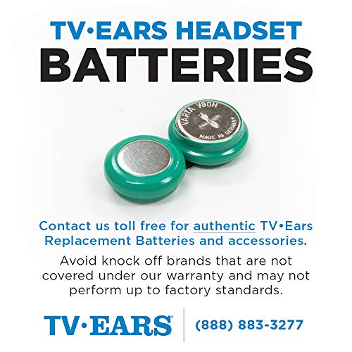 TV Ears Digital Wireless Headset System Personal Volume Control