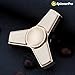 SpinnerPro Metal Fidget Spinner Made of Brass EDC Metal Hand Spinner
