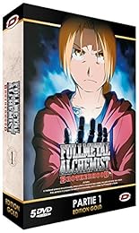 Fullmetal Alchemist : Brotherhood - Partie 1 - Edition Gold (5 Dvd + Livret)