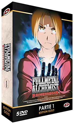 Fullmetal Alchemist : Brotherhood - Partie 1 - Edition Gold (5 Dvd + Livret)