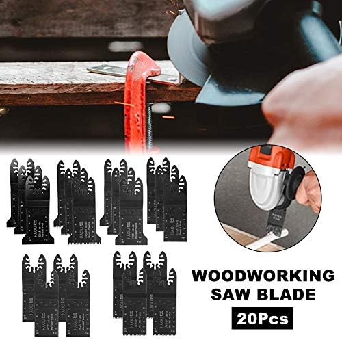 Dubleir 20PCS Woodworking Saw Cutter Multi-Function Tool High Carbon Steel High Speed For Scraping