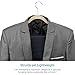 Zober Non-Slip Velvet Hangers, Suit Hangers (95 Pack) Ultra Thin Space Saving 360 Degree Swivel Hook Strong and Durable Clothes Hangers Hold Up-To 10 Lbs, for Coats, Jackets, Pants, & Dress Clothes