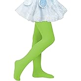 American Trends Ballet Tights for Girls: Nude Kids Dance Stockings, Soft School Uniform Tights