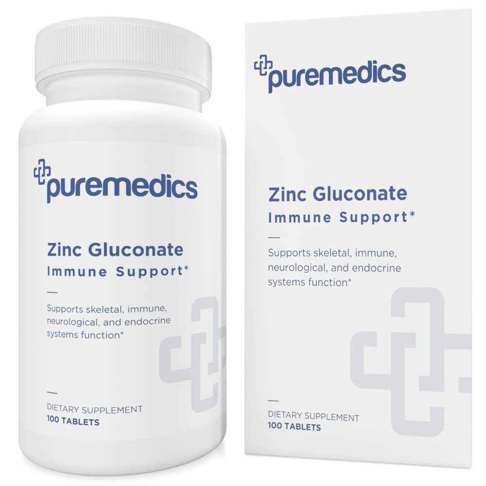 Buy PUREMEDICS Zinc Gluconate 50mg Supports y Immune System and