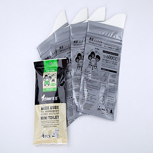 image for Samoii Clearance!4Pcs Amazing Newest Design Outdoor Travelling Pee Bag