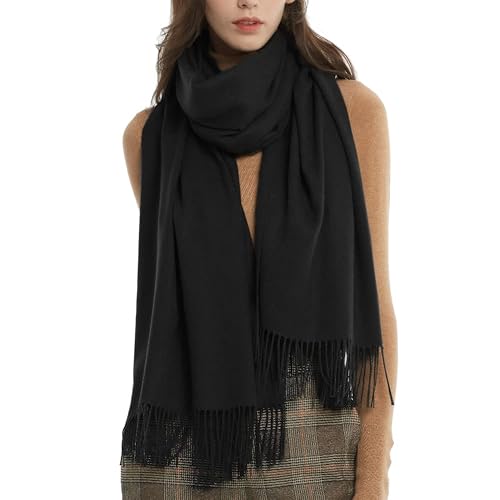 FURTALK Womens Winter Scarf Cashmere Feel Pashmina Shawl Wraps