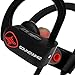 SoundWhiz Wireless Bluetooth Running Headphones Noise Cancelling Waterproof Workout Earbuds - w Mic & Siri. Best Sport Headphones 8 Hours Play