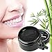 Real Vibes Activated Charcoal Teeth Whitening Powder Kit with 2 Bamboo Toothbrushes