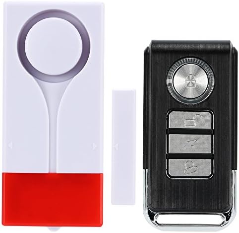 Elsse Wireless Window Glass Break & Vibration Detector Alarm