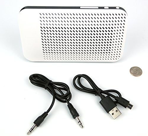 NCT-MX-7B - New Century Technology - White 2 in 1 Bluetooth speaker and power bank (5000mAh)