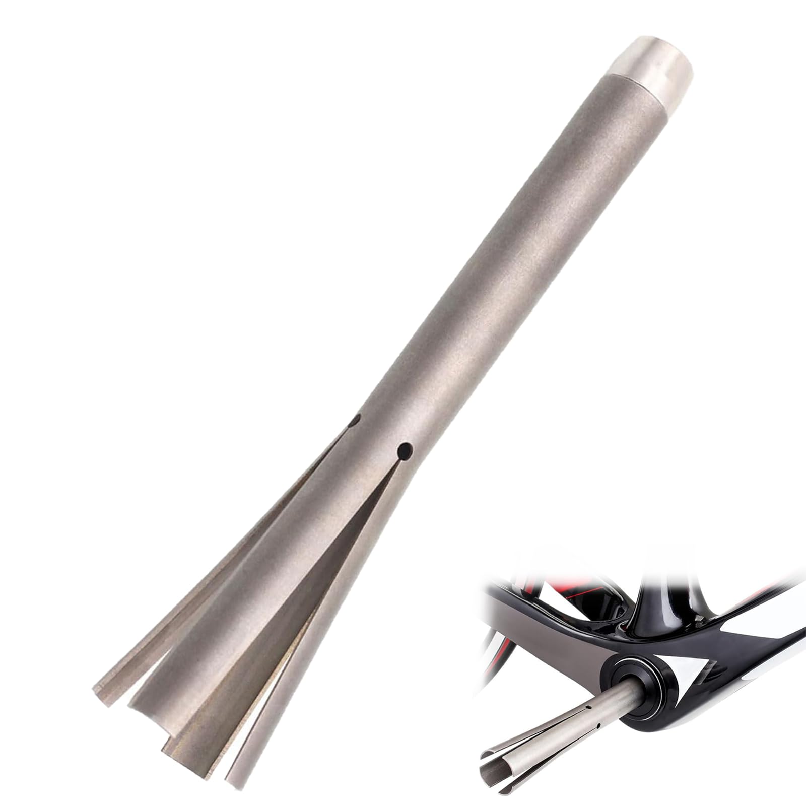 Xiciki Press-Fit Bearing Removal Tool, Headset Cup Remover and Bottom Bracket Tool, Durable Stainless Steel Bearing Puller for Bike and Cycling Maintenance