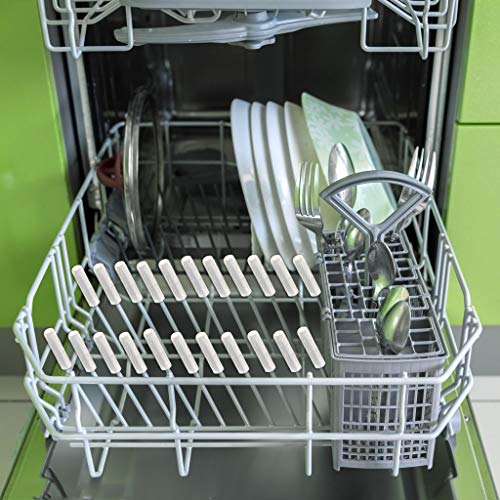 100 Pieces Universal Dishwasher Prong Rack Tip Tine Cover Caps