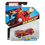 Hot Wheels 1:64 Marvel Character Cars Iron Man Mark XLVI DXV06