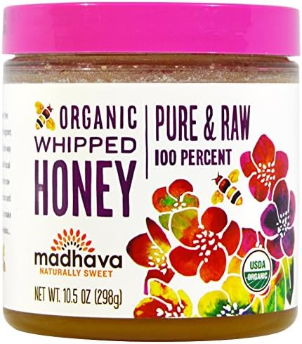 Madhava Natural Sweeteners, Organic Whipped Honey, 10.5 oz (298 g) Madhava Natural Sweeteners, Organic Whipped Honey, 10.5 oz (298 g) - 2pcs