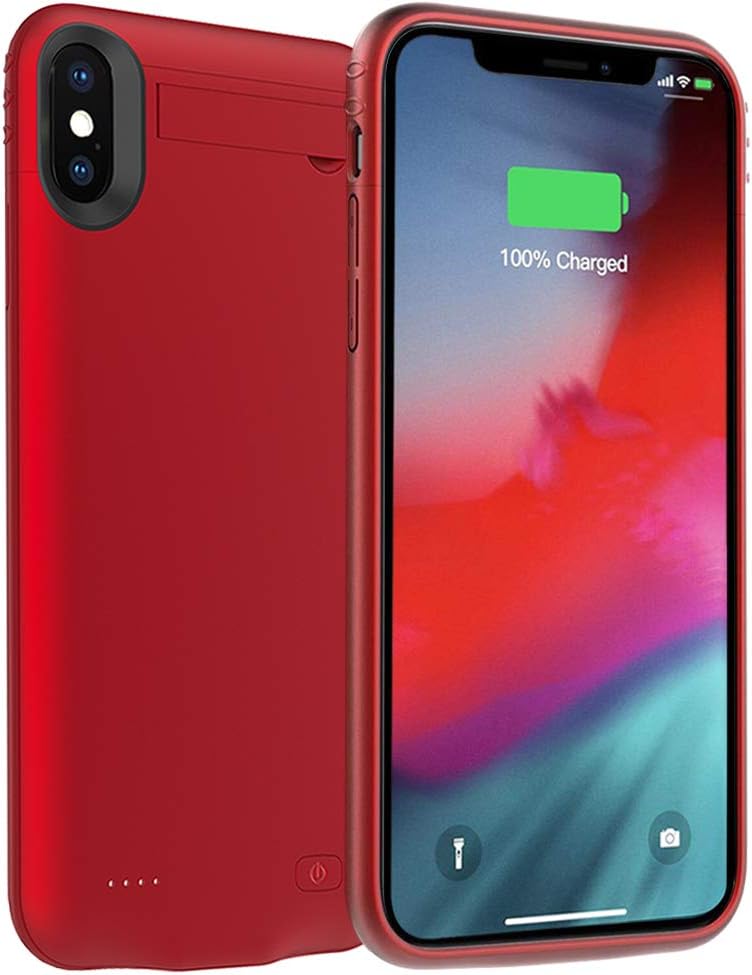 Amazon Com Zurun Battery Case For Iphone Xs Max 5200mah With