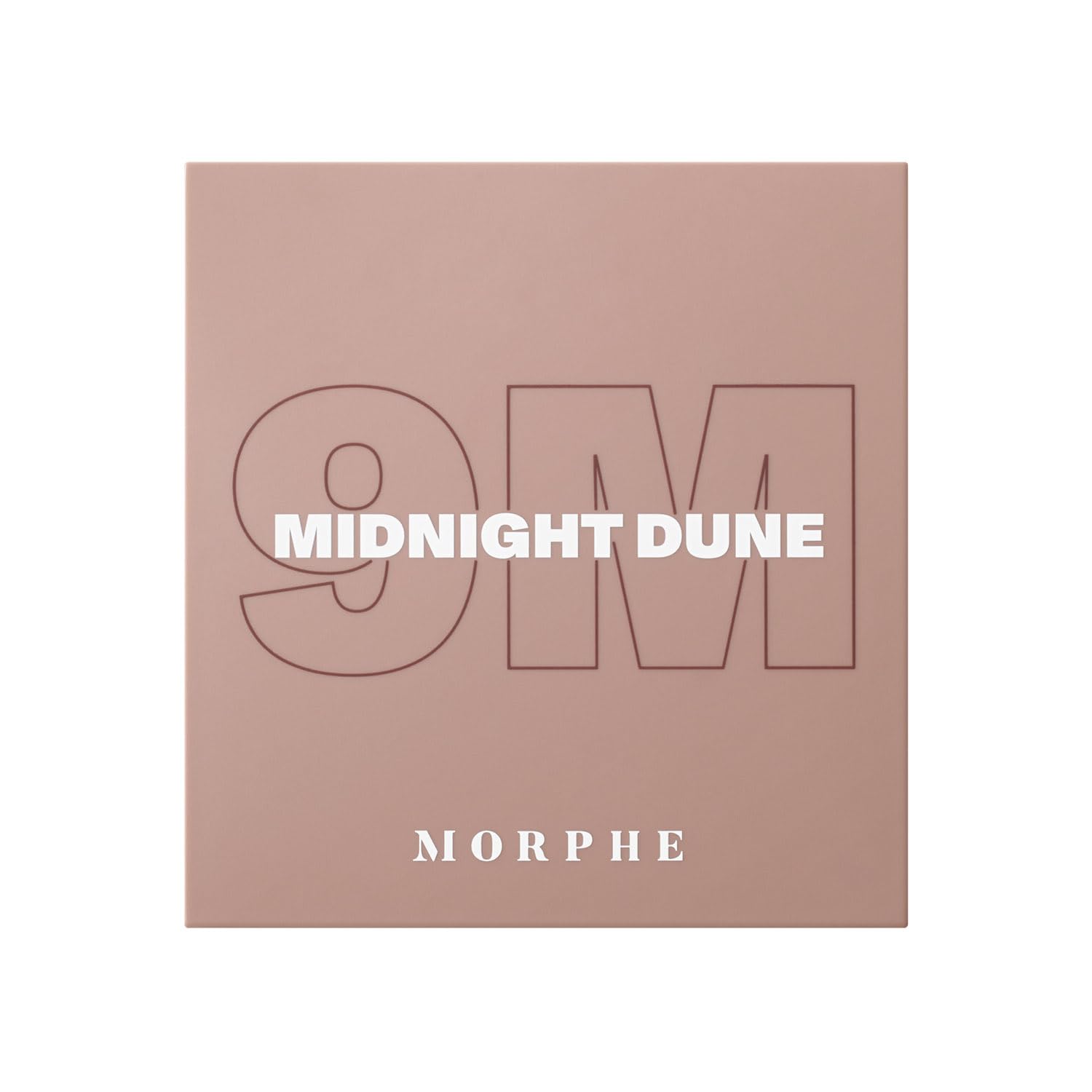 MORPHE 9M Midnight Dune Artistry Palette - Cool-Toned Makeup Palette with Matte and Shimmer Finishes - Highly Pigmented Eye Makeup with a Blendable & Buildable Formula (0.35 oz)