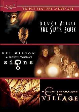 Amazon Com The Sixth Sense Signs The Village Triple Feature