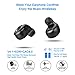 Besyoyo Wireless Earbuds with Charging Box,Truly Stereo Bluetooth Headphones with Microphone,Mini In-Ear Noise-Canceling Wireless Earphones for Running Sports Gym Workout