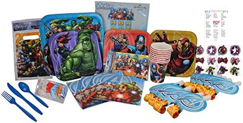 Avengers Party Supplies 8 Guests