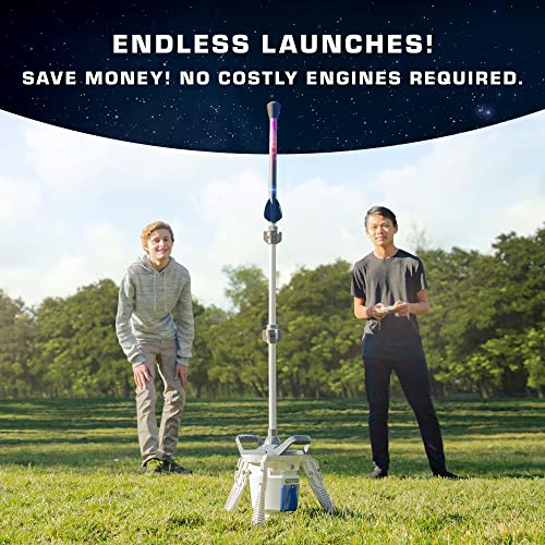 NASA Air Rocket Launcher Kit Launch Model Rockets Up to 250 Feet with