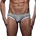 HCMP Men's Lycra Mesh Bulge Sexy Low Rise Thongs G-String Thong Sexy Bikini Jockstrap Underwear For Men