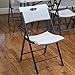 Lifetime 80643 Contemporary Commercial Folding Chair (4 Pack), White Granite