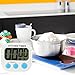 Accmor Digital Kitchen Timer - Optimum Countdown Clock Stopwatch with Large Display, Loud Clear Alarm - Good Helper for Your Kitchen Daily Life
