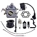 Savior Carburetor Ignition Coil with Gasket Spark Plug Fuel Line for Stihl MS180 MS170 MS180C MS170C 017 018 Chainsaw primary