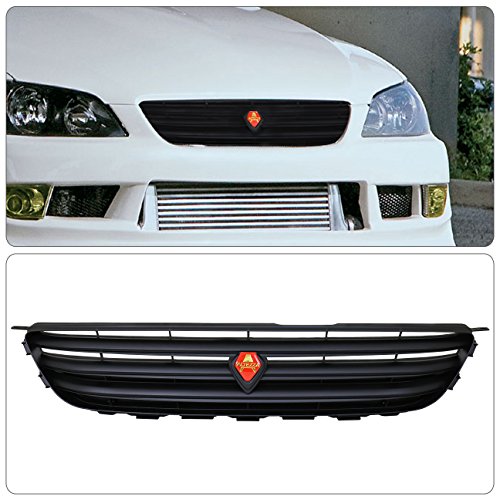Lexus Is300 Front Black Upper Hood Altezza Abs Grill Grille Cover Jdm