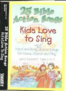 Various - 25 Bible Action Songs Kids Love to Sing - Amazon.com Music
