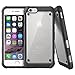 iPhone 6 Plus / iPhone 6S Plus Case - Poetic [Affinity Series] - [TPU Grip Bumper] [Corner Protection] Protective Hybrid Case for Apple iPhone 6 Plus (2014)/iPhone 6S Plus (2015) Black (3 Year Manufacturer Warranty From Poetic)