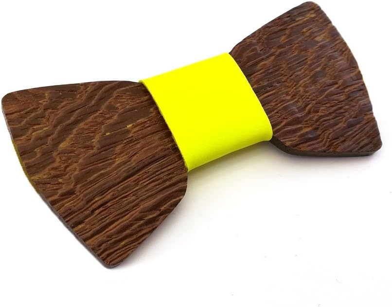 GIGETTO 1910 Men's Bow Tie Yellow yellow