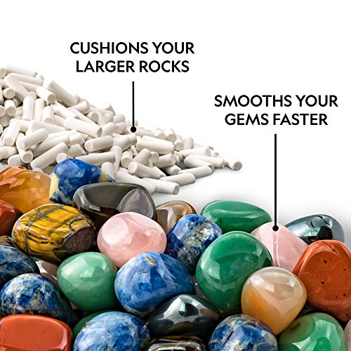 NATIONAL GEOGRAPHIC Ceramic Media for Rock Tumbling 1.5 lb Ceramic