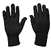 Rothco GI Wool Glove Liners, Black, Size 7