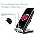 Ostart Qi Samsung Wireless Charger, Fast Wireless Charging Pad with 2 Coils, Cooling Fan for Samsung Galaxy S8/ S8+/ S7/ S7 Edge/ S6 Edge+/ Note 5 and Other Qi-enabled Smart Devices, Black