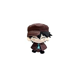CALEMBOU Anime Plush Keychain, 4" Cute Chibi Ranpo