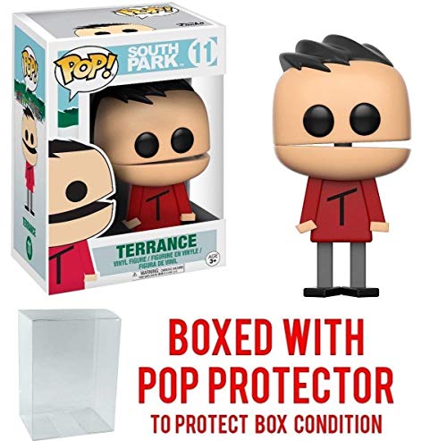 South Park Terrance Pop! Vinyl Figure and (Bundled with Pop BOX PROTECTOR CASE)