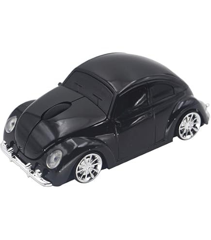 ECOiNVA VW Beetle Wireless Sports Car Shape Mouse Mice Computer